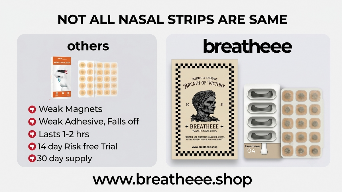 Magnetic Nasal Strips Pro (BUY 1 GET 1 FREE)